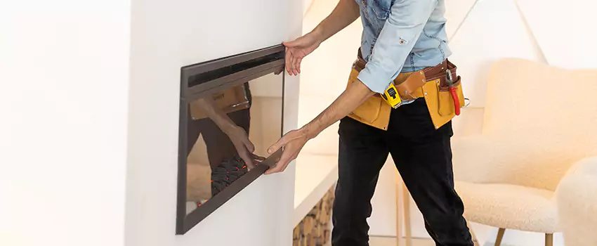 Metal Fireplace Installation in Irondequoit, New York