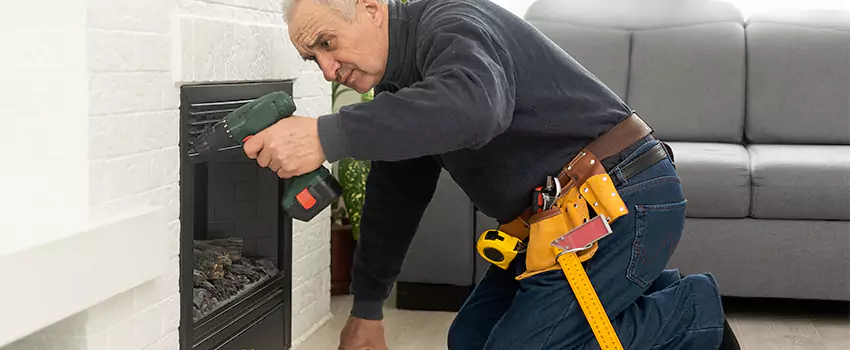 New Indoor Fireplace Installation in Irondequoit, New York