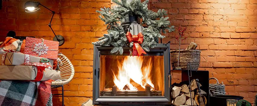 Travis Industries Linear Gas Fireplace Installation in Irondequoit, New York